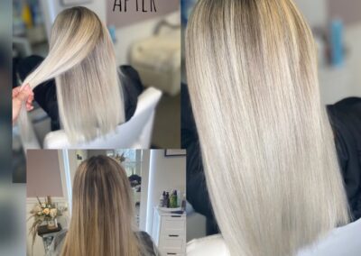 Before/After Hair Extension